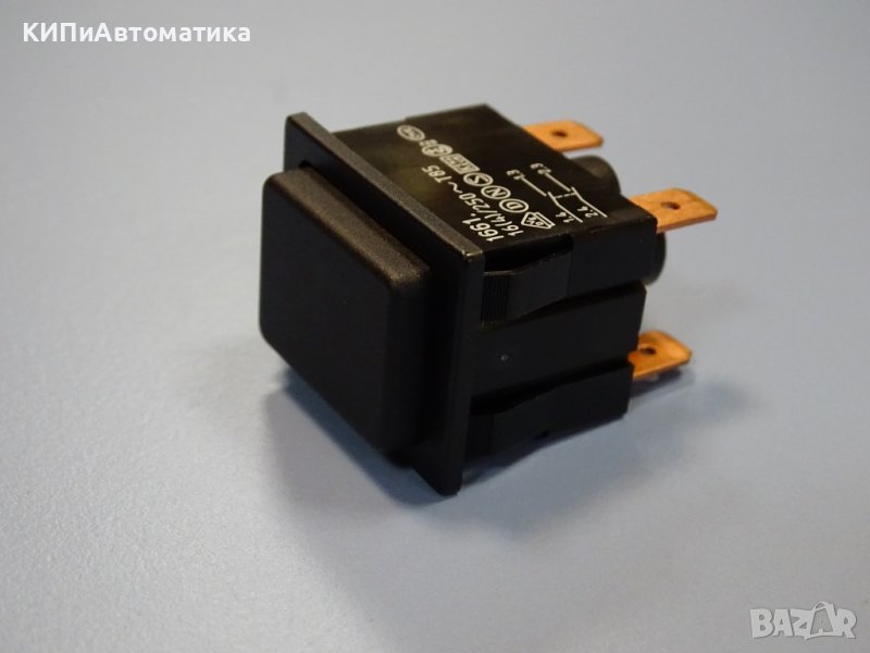Бутон задържащ MARQUARDT 1661 push-button switch, снимка 1
