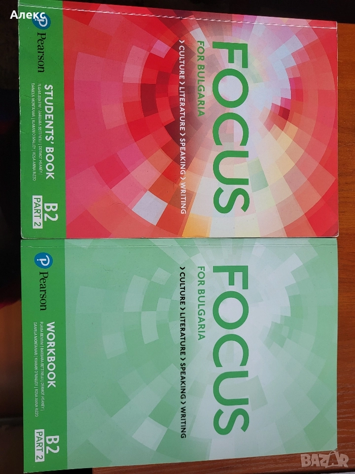Учебник и уч. тетрадка по английска литература, снимка 1