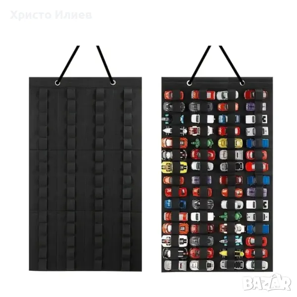 Органайзер за съхранение на метални коли Hot Wheels за 60 бр, снимка 1