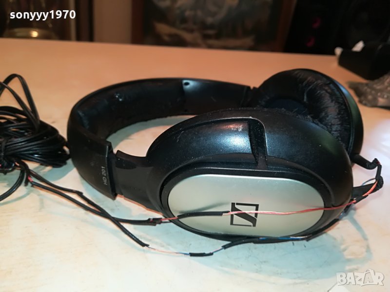 sennheiser hd 201-СЛУШАЛКИ-внос france 1208211143, снимка 1