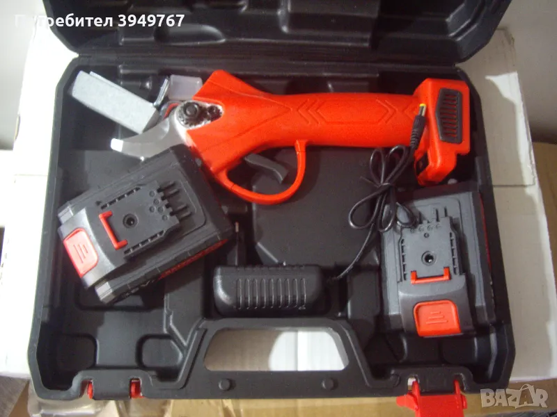 Акумулаторна лозарска ножица., снимка 1