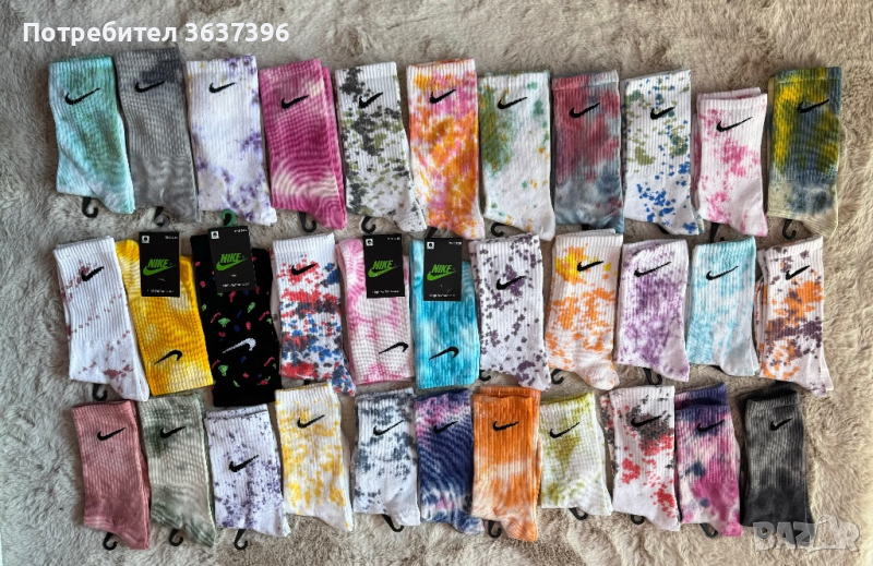 Шарени чорапи Nike 35-40, снимка 1