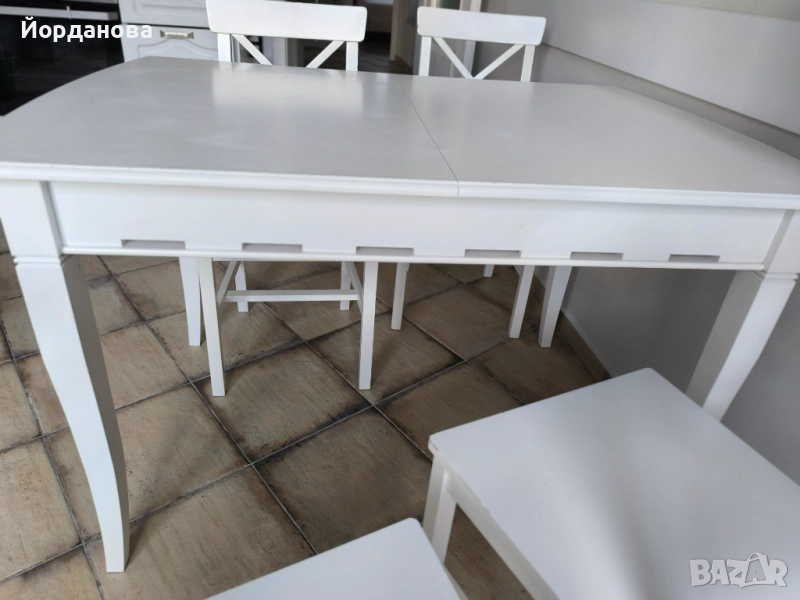 Трапезна маса Каприз МДФ разтегателна , снимка 1