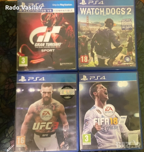 PS4 игри комплект 4 броя – 60 лв или поотделно, снимка 1