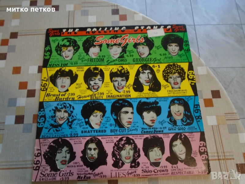 lp Rolling Stones-some girls, снимка 1