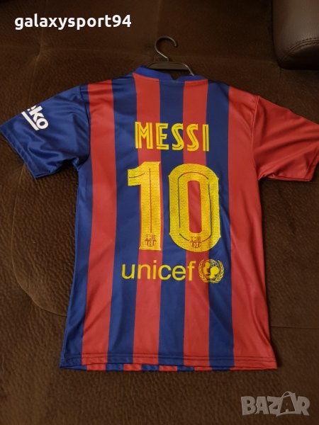 MESSI + Шапка  New 2022г Детски Екип Меси Барселона сезон 21/22г Барса, снимка 1