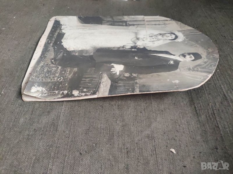 Продавам османска фотография Младоженци Brousse Tateossian , снимка 1