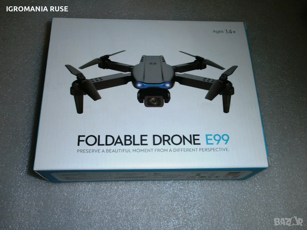 Дрон E99 Pro Drone Portable Foldable HD Camera Камера, снимка 1