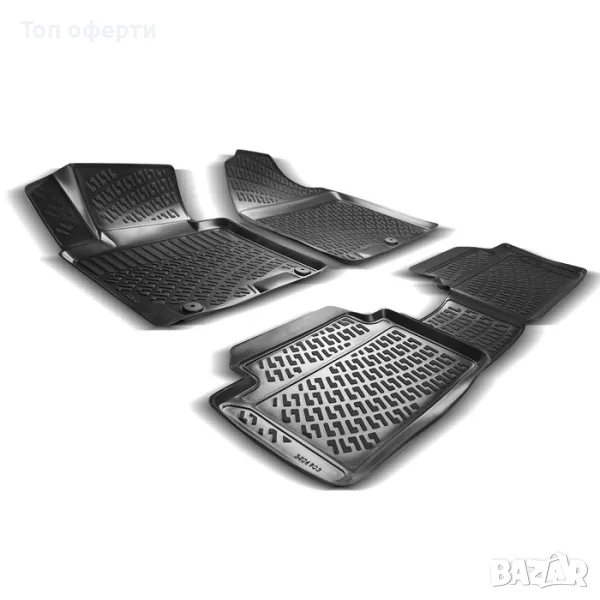 Гумени стелки RizLine съвместими с Hyundai i30 07-12, снимка 1