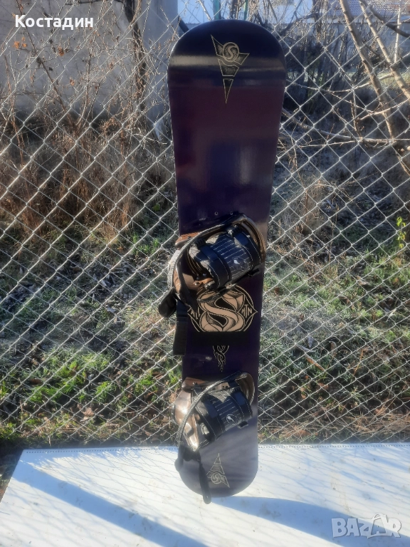 Сноуборд SIMS 145см.   с автомати, снимка 1