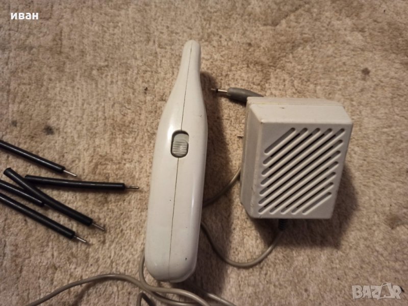 Захранване трансформатор 6V ,  ел. двигател 6 волта ретро епилатор, снимка 1