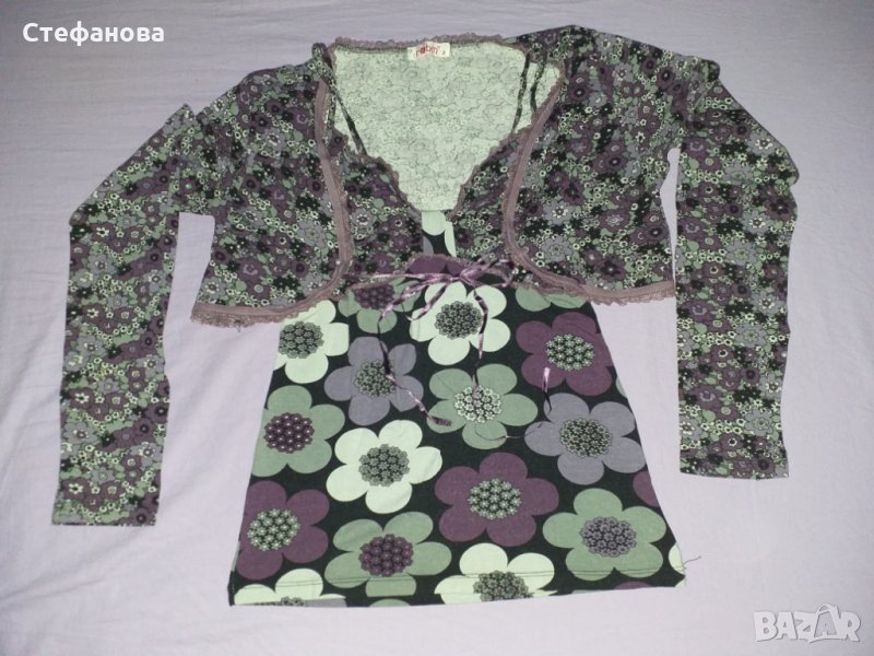 Интересна блуза 2 в 1, снимка 1