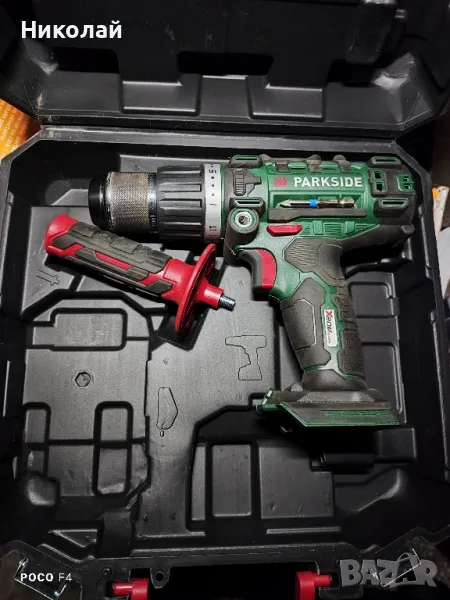 АКУМУЛАТОРЕН ПРОБИВЕН ВИНТОВЕРТ PABS 20-Li D4, снимка 1