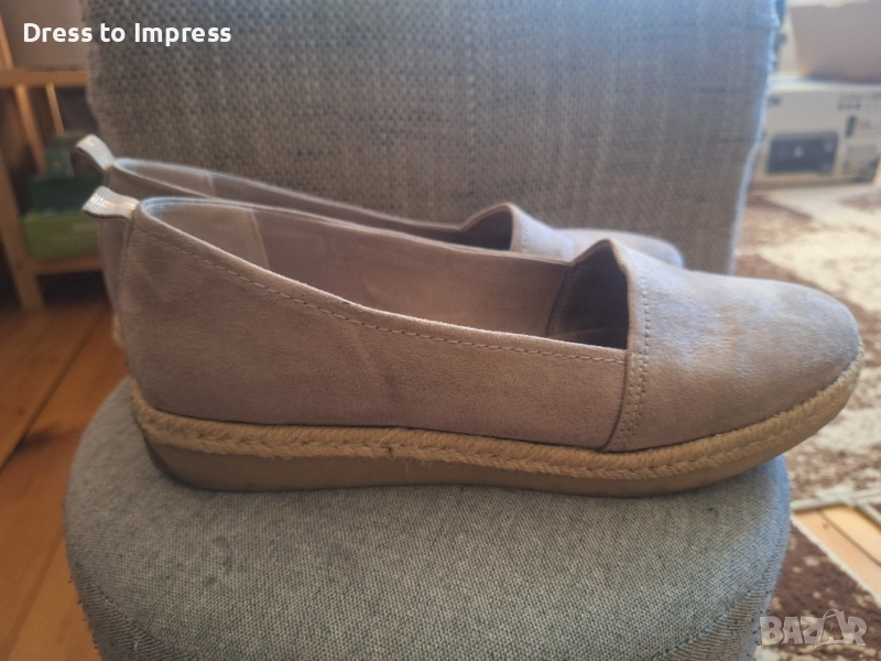 Дамски еспадрили естествен велур 40 Graceland, снимка 1