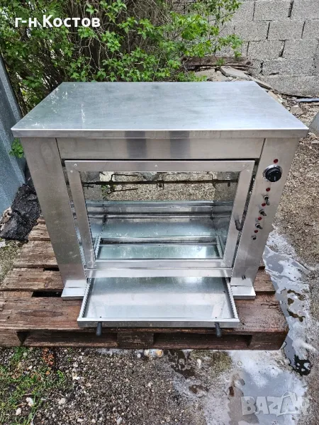 Грил за пилета на Газ  9 бр. Пилета Втора употреба , снимка 1