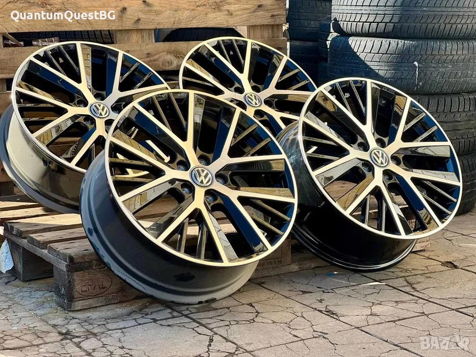 5х112 19 Цола Оригинални Джанти VW Golf 7 TwinSpoke GTI GTD 5x112 чисто нови, снимка 1
