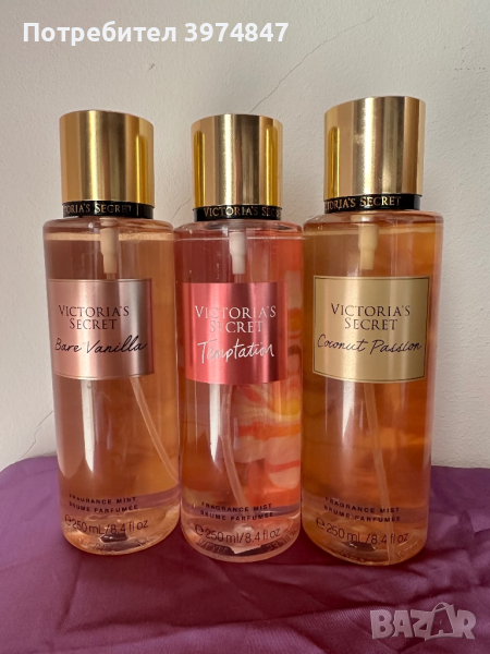 Victoria’s Secret, BARE VANILLA, парфюмен спрей, мист, снимка 1