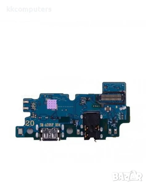 Борд + блок захранване за Samsung A20 A205 Баркод : 114417, снимка 1