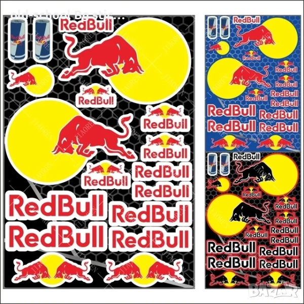 Стикери Red Bull (A4), снимка 1