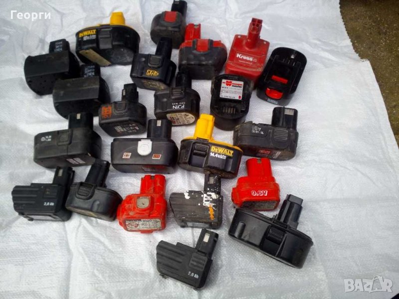 Батерий BOSCH,HILTI, Makita, DeWALT за рециклиране, снимка 1