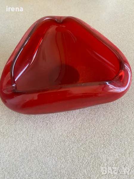 Пепелник стъкло, снимка 1