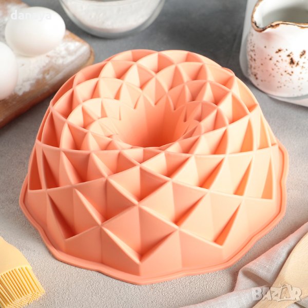 2671 Силиконова форма за печене Ромб, снимка 1