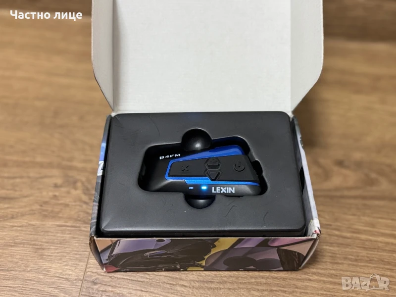 Интерком Lexin B4FM Bluetooth , снимка 1