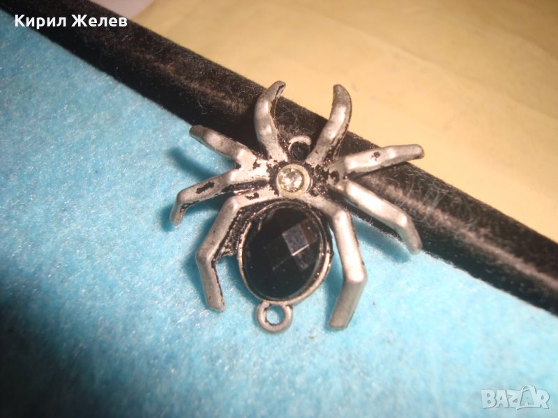 СРЕБРИСТ ФИГУРАЛЕН АПТ МЕДАЛЬОН - ПАЯЧЕ 23596, снимка 1