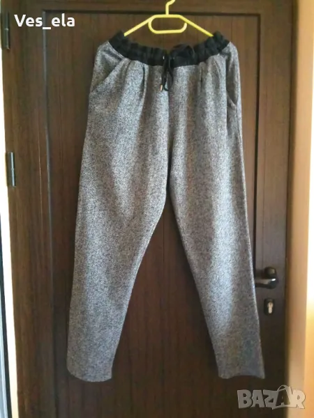 Сиво памучно долнище, снимка 1