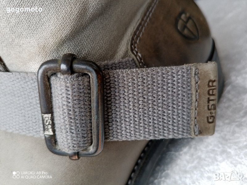 КАТО НОВИ рокер, мото,тийн,хард,тексаски дамски ботуши 39 - 40, G-STAR RAW® original,eстествена кожа, снимка 1