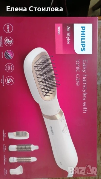 ЕЛЕКТРИЧЕСКА ЧЕТКА ЗА КОСА PHILIPS BHA310/00, снимка 1