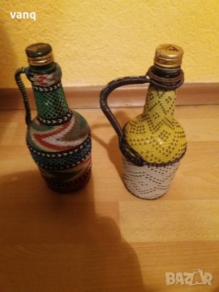 Плетени бутилки с дръжки-700мл, снимка 1