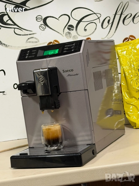 Кафемашина кафе автомат saeco minuto с гаранция, снимка 1