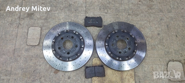 355мм предни спирачни дискове и накладки за Опел Инсигния OPC
