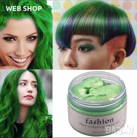 Многоцветна восъчна кал за коса, снимка 5 - Продукти за коса - 31968847
