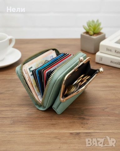 Портмоне 2 в 1, снимка 2 - Портфейли, портмонета - 53280631
