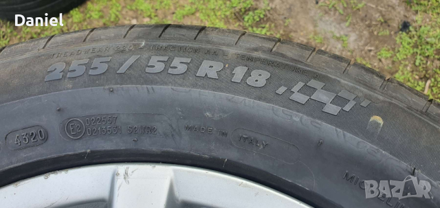 MICHELIN LatitudE SporT | 255 / 55 / R18, снимка 8 - Гуми и джанти - 44622785