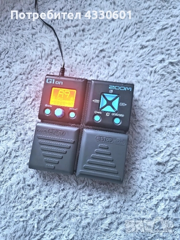 zoom g1 ефект за китара