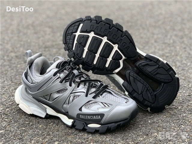 Balenciaga Track Sneaker "Silver/Black" 