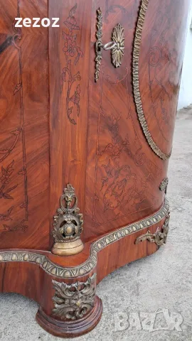 Шкаф ретро с мрамор Империя, снимка 7 - Шкафове - 56384125