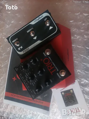 Digitech TRIO+looper+FS3X Expander Футсуич, снимка 1