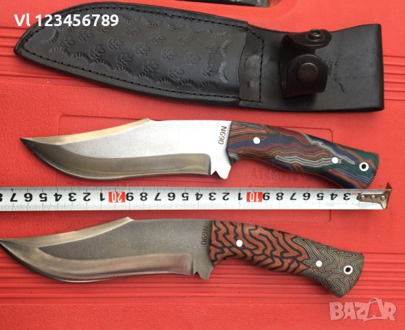 Стабилен, ръчно направен нож, 069 N  165 х 270 Турция