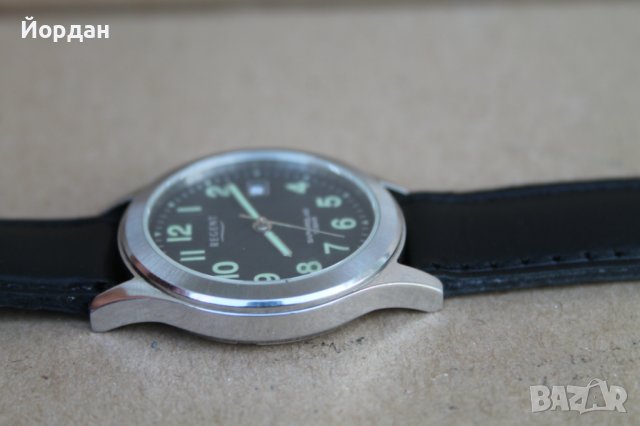 Японски кварцов часовник мъжки ''Regent'', снимка 8 - Мъжки - 42154804