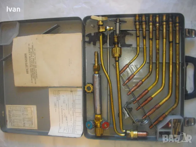 НОВ КРАКРА Перник Пълен Голям КОМПЛЕКТ ГАЗО-ПЛАМЪЧНО РЯЗАНЕ ЗАВАРЯВАНЕ РЕЗАЧ РЕЗАК ГОРЕЛКИ Български, снимка 5 - Други инструменти - 47688364