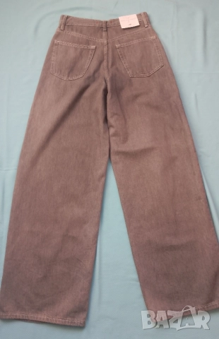 дънки Zara с широки крачоли , снимка 3 - Дънки - 52126931