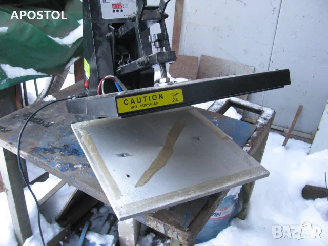 Термопреса за тениски, снимка 2 - Машинни оператори - 49213783