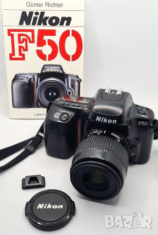 Nikon F50 с AF Nikkor 35-80mm 4-5.6 D, снимка 1 - Фотоапарати - 44497969