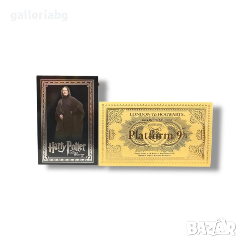 Магическа пръчка Snape с кутия и аксесоари – Harry Potter Gift Set, снимка 4 - Колекции - 53919454