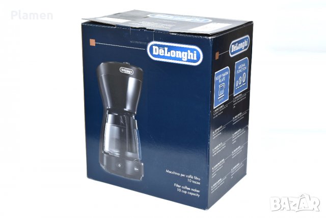 Кафемашина DeLonghi ICM16210.BK, снимка 1 - Кафемашини - 35366762