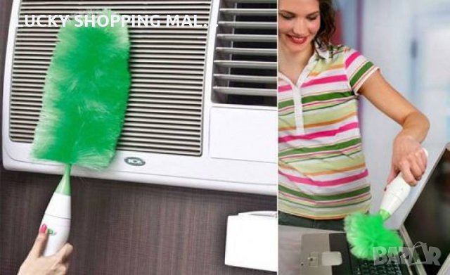 Eлектрическа четка за прах Go Duster с 3 накрайника, снимка 2 - Други - 31419344